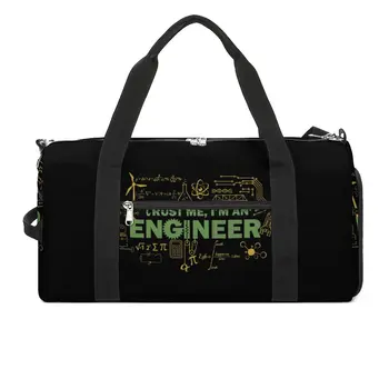 Поверьте мне, я инженер-строитель, спортивная сумка, Инженер-механик, Багаж, спортивные сумки, Мужские аксессуары для спортзала, сумка для фитнеса, портативные сумки