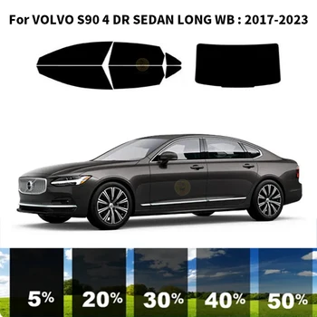 Комплект для УФ-тонировки автомобильных окон из нанокерамики для VOLVO S90 4 DR СЕДАН LONG WB 2017-2023