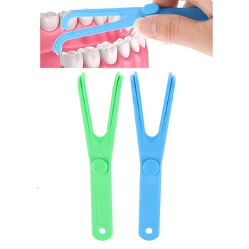 Держатель зубной нити, средство для гигиены полости рта, держатель зубочисток, средство для чистки межзубных промежутков