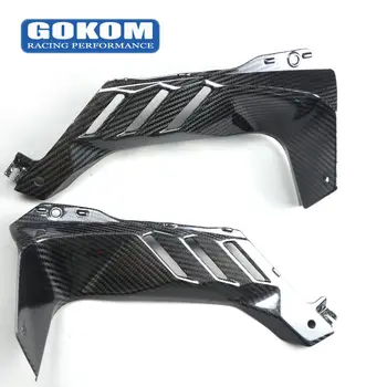Запчасти для гоночных мотоциклов Gokom Передняя боковая панель из углеродного волокна ДЛЯ KAWAASKI ZX10R 2022 +