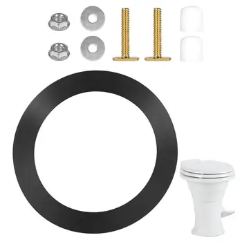Комбинированный комплект уплотнений для туалета RV Комплект уплотнений для замены прокладки для туалета RV Комплект уплотнений для туалета RV Для бытовых принадлежностей для туалета Rv