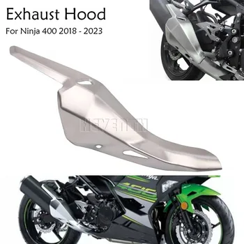 Защитная Крышка Выхлопной Трубы Мотоцикла Для Kawasaki NINJA400 Ninja 400 Z400 EX400 2018-2023 2022 2021 Аксессуары Для Выхлопного Капота