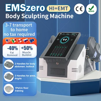 Миостимулятор Emsslim Neo R / F, электромагнитная машина для удаления мышечного жира EMSZERO NEO, высокоинтенсивное Hi-emt устройство