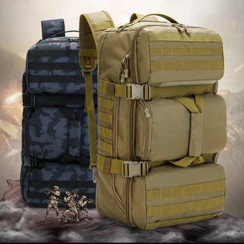 3В1 Очень большой рюкзак для альпинизма, походов, кемпинга, Спасательная сумка для багажа, мужской и женский рюкзак для путешествий