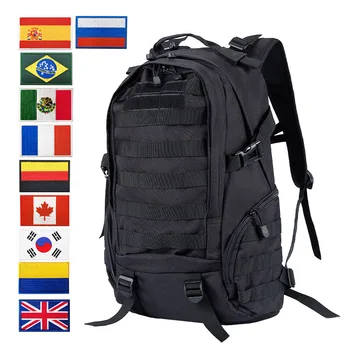 Военный камуфляжный тактический рюкзак для мужчин, для занятий спортом на открытом воздухе, для кемпинга, треккинга, походного снаряжения, Оксфордская водонепроницаемая сумка большой емкости