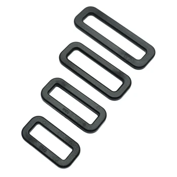 10 шт./упак. пластиковые петли прямоугольника Looploc кольца регулируемые пряжки для рюкзаков ремни