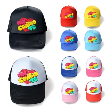 Детская Бейсболка Me Contro Te Kids для девочек, шляпы для мальчиков, Солнцезащитная детская шапочка, бейсболка с принтом в стиле хип-хоп, детские кепки