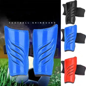Легкая Мягкая пена Защищает футбольные щитки, обеспечивает длительную амортизацию, поддерживает колено, футбольные щитки для голени, однотонный цвет