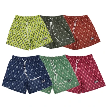 Летние однослойные спортивные баскетбольные шорты, сетчатые дышащие брюки свободного кроя