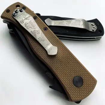 Benchmade ZT Складной Нож EDC Titanium DIY Карманный Зажим для задней части, Аксессуары для резки