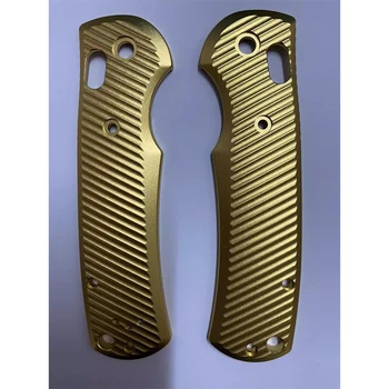 Весы с ручками из золотого алюминиевого сплава для Benchmade Griptilian, 550/551 нож, 1 пара