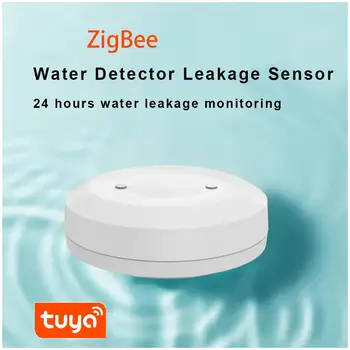 Рычаг ZigBee, Утечка воды, датчик погружения, Детектор переполнения, Водонепроницаемая защита безопасности умного дома.