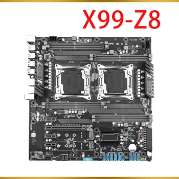 Серверная материнская плата для процессора X99-Z8 с поддержкой двухпозиционной памяти DDR4 E5 2680 V3 V4