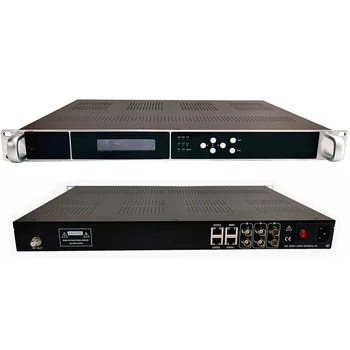 IP-модулятор с выходом 8RF для преобразования цифрового в ISDBT DVBT DVBC Радио- и телетрансляционное оборудование