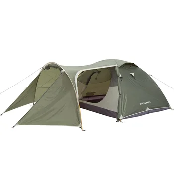 Походная палатка с одной спальней и одной гостиной для 3-4 человек 210D Oxford PU3000 мм, Походная палатка для треккинга
