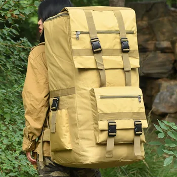 Дорожный мужской рюкзак большой емкости 120 л, армейский военно-тактический рюкзак на открытом воздухе, Багажная сумка, Спортивные Альпинистские походные сумки