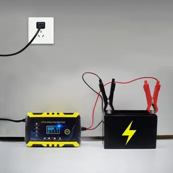 Автоматическое зарядное устройство Smart Battery Maintainer Автоматическое зарядное устройство для аккумулятора с защитой безопасности
