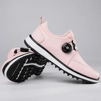 Новая обувь для гольфа Мужская Женская тренировочная одежда для гольфа Противоскользящие кроссовки для игроков в гольф Роскошная обувь для игроков в гольф