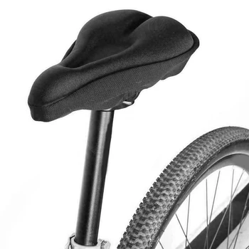 Простота установки Эргономичный дизайн, чехол для велосипедного сиденья, амортизирующий, Универсальная посадка, Дополнительная мягкая подушка для велосипедного сиденья, дышащий