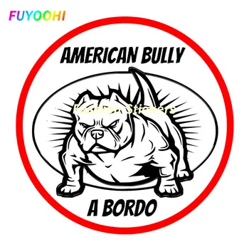FUYOOHI Play Наклейки Ameriacn Bully on Board Индивидуальность Виниловая Наклейка Водонепроницаемая Автомобильная Наклейка на Мотоцикл Ноутбук Автомобильный Бампер