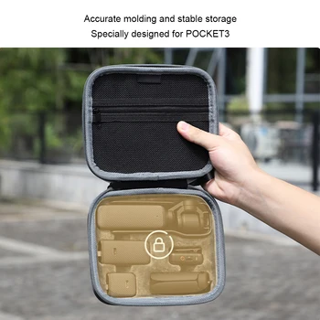 Удобная и практичная сумка для хранения кармана 3 на ходу, компактный и портативный чехол для переноски камеры