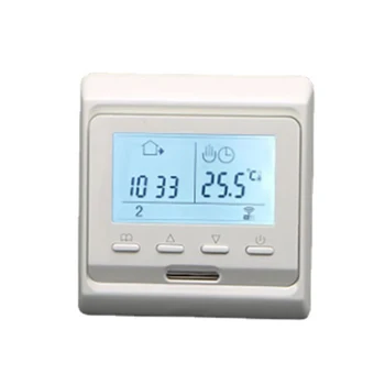 Программируемый термостат Tuya Smart WiFi, регулятор температуры электрического теплого пола MK60WL/MK60E для водогрейного/газового котла