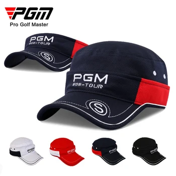 PGM Мужская Дышащая Быстросохнущая Солнцезащитная шляпа для гольфа с солнцезащитным козырьком, мужская мода, Кепки для гольфа с вышивкой, спортивные шапки от пота