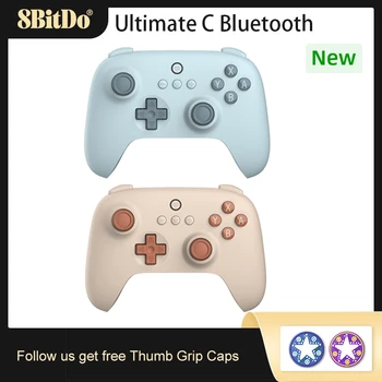 8BitDo Ultimate C Bluetooth-контроллер Gamepad, Джойстик с 6-осевым Управлением движением и грохочущей вибрацией для Nintendo Switch
