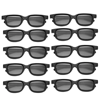 Поляризованные пассивные 3D-очки для 3D-телевидения Real 3D Cinemas Для 3D-игр Sony Panasonic и TV Frame