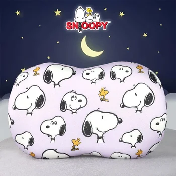 Детская подушка Snoopy с мягкой пружинящей спинкой, детские Подушки для сна, Мультяшные Дышащие Детские Подушки для спальни, Аксессуар для сна