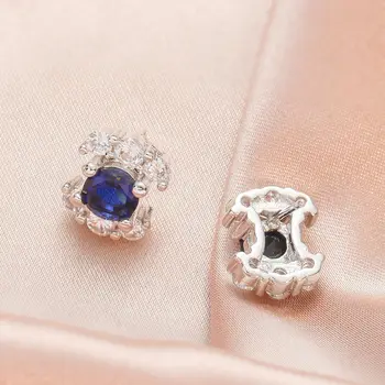 YaYI Jewelry, Винтажные серьги-капли для женщин, роскошные серьги с синим кубическим цирконием, темперамент, изысканные ювелирные изделия