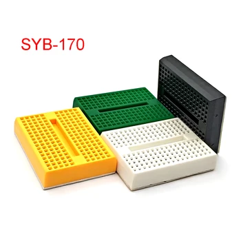 SYB-170 Универсальная беспаянная Прототипная макетная плата 170 точек крепления Мини-макетной платы DIY Kit
