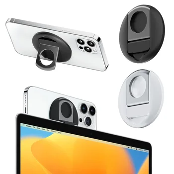Для магнитного держателя мобильного телефона для MacBook Для iPhone 14 13 12 серии, подставка для крепления камеры, подставка для телефонного кольца, подставка для ног, Новая