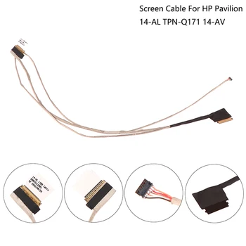 Гибкий кабель для ЖК-светодиодного дисплея ноутбука, кабель для видеоэкрана для HP Pavilion 14-AL TPN-Q171 14-AV Screen Line