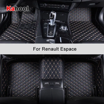 Автомобильные коврики KAHOOL на заказ для Renault Espace, автоаксессуары, коврик для ног