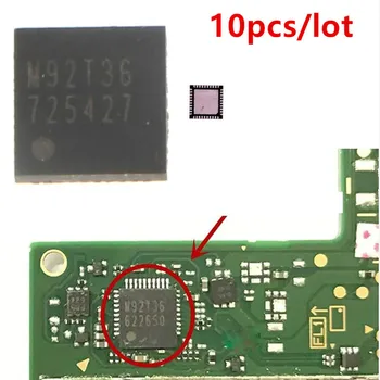 10шт M92T36 Замена микросхемы управления зарядкой аккумулятора USB-C для ремонта материнской платы Nintend Switch NS