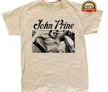 Мужская футболка John Prine Album, натуральная футболка унисекс, все размеры от S до 3XL 1T235