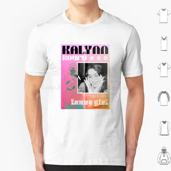 Kalynn Koury Футболка в винтажном стиле Funny Girl 6Xl Cotton Cool Tee Sinjin Drowning First Sip Coffee Cam Weston Koury Kalynn