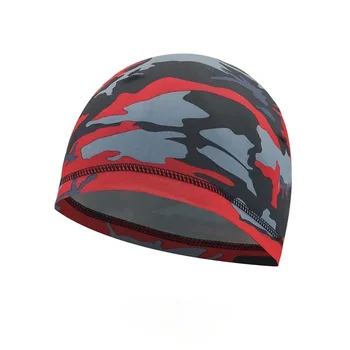 Дышащая велосипедная кепка, солнцезащитный крем для верховой езды и платок для рыбалки, подкладка из спортивной летней ткани, впитывающей пот, шлем для бега по льду