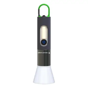 Масштабируемый светодиодный фонарик с высокой яркостью Светодиодный перезаряжаемый тактический лазерный фонарик с 4 режимами освещения, прожектор для кемпинга на открытом воздухе