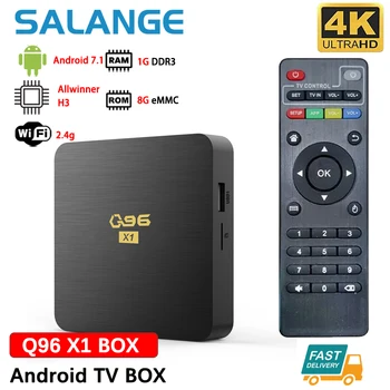 Smart TV Box Q96 X1 Android 4K 8K HD Голосовой Ассистент TV Box 3D Play Store TV Box 1GB 8G Домашний Кинотеатр HD Видеоплеер