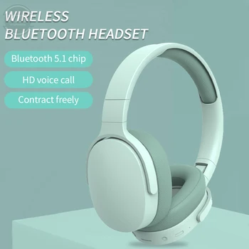 Новая беспроводная Bluetooth-совместимая гарнитура, стереонаушник, шумоподавление, игровые складные наушники ANC