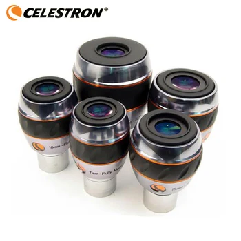Celestron-окулярная оптика с многослойным покрытием, ширина 82 °, 10 мм, 15 мм, 1.25 