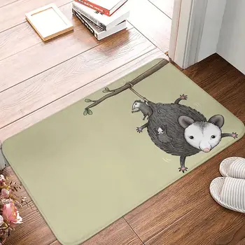 Мышь Possum Didelphinae Коврик для ванной Комнаты Семейный коврик для опоссумов Кухонный ковер Коврик для балкона Украшение дома