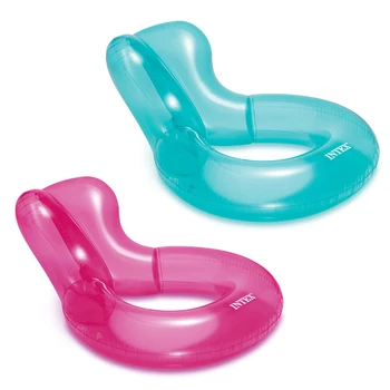 Флуоресцентное сиденье для плавания для взрослых надувной водный плавающий стул