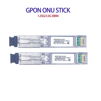 Ручка GPON SFP ONU с разъемом MAC SC, модуль DDM pon 1.25 G/2.5G 1310nm/1490nm