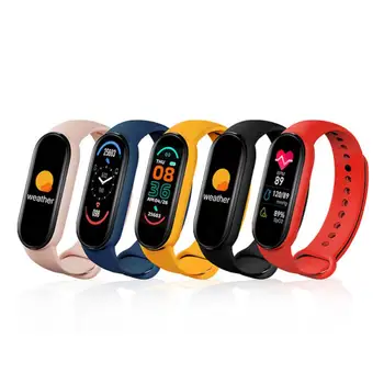 Смарт-браслет, часы, цветной спортивный браслет с умным экраном, датчик кислорода в крови, фитнес-тренажер, водонепроницаемый смарт-браслет для мобильного телефона