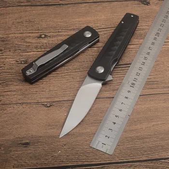 НОВЫЙ Складной Карманный Походный нож Mlitary с лезвием 9CR18 и ручкой G10 для охоты, выживания, Тактических Походных Фруктовых Ножей EDC Tools