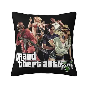 Grand Theft Auto Современная наволочка для украшения GTA Игровые подушки для дивана