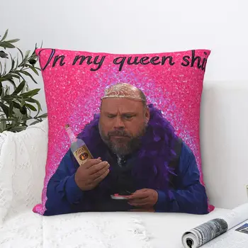 Наволочки Bertram On My Queen Funny Meme Art Cushion Cover Custom Polyester Decor наволочка для автомобиля 40x40 см